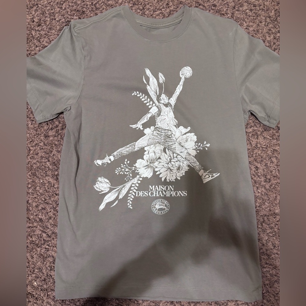 Jordan Gray Short Sleeve Tee